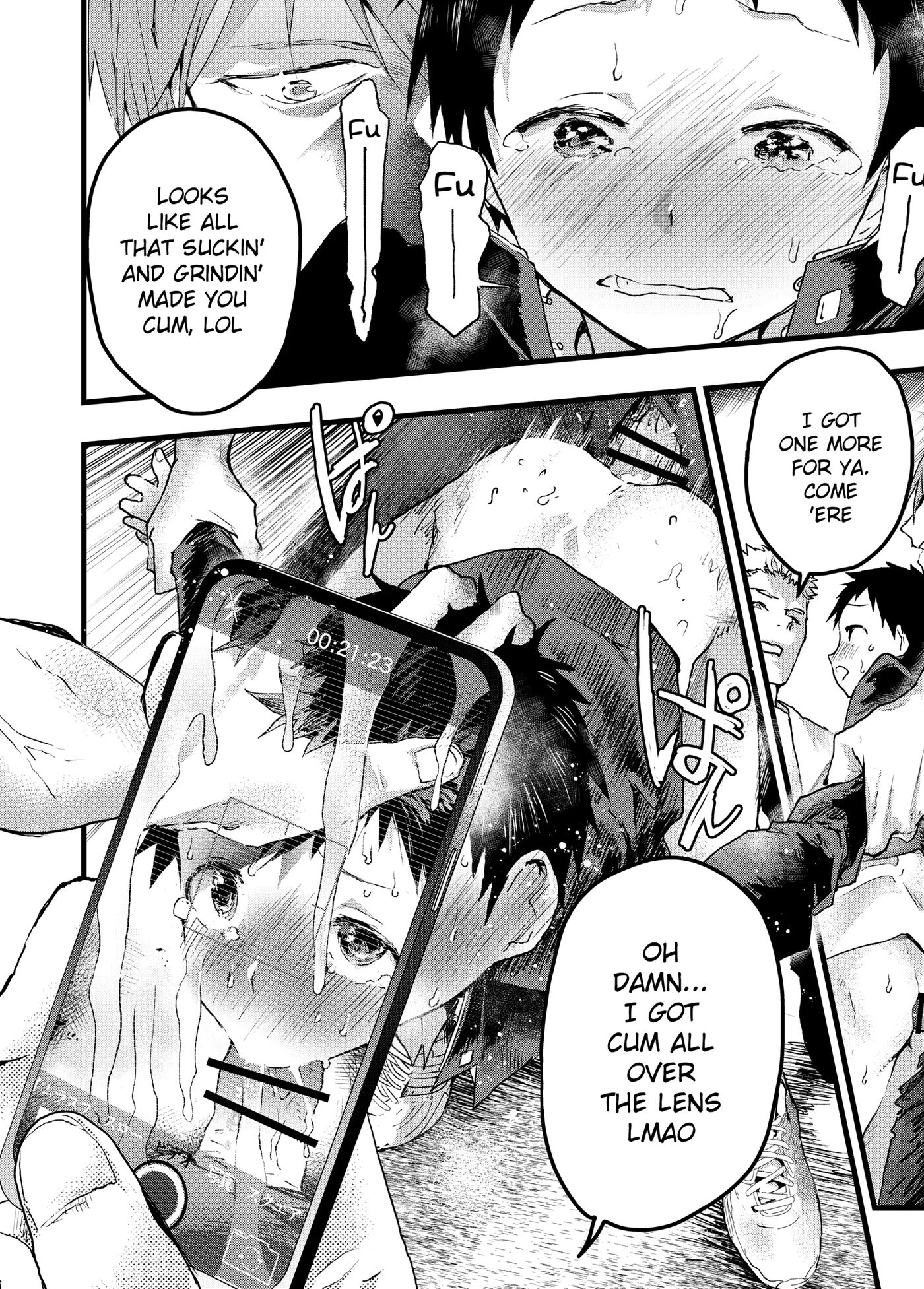 Rape Sarete Kairaku Ochi Chikan Ni Goukan Sareta Shounen [yaoi] Chapter 1000 Page 14